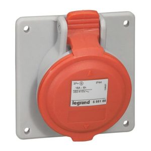TOMA SEMIEMPOTRABLE 3P+T 32A 415V IP44 LEGRAND