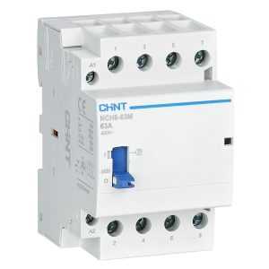 CONTACTOR TETRAPOLAR 4P 63A 220V NCH8-63M/22 CHINT