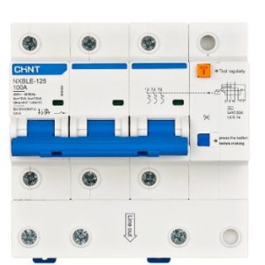 BREAKER DIFERENCIAL 3P 63A 30mA NXBLE-125 CHINT