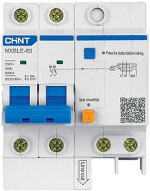 BREAKER DIFERENCIAL 2P 40A 30mA NXBLE-63 CHINT