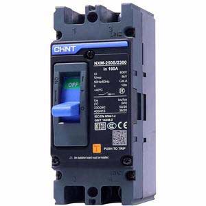 BREAKER CM 2X160A 50KA 800V NXM-250S CHINT   (2P-160-200-250A)