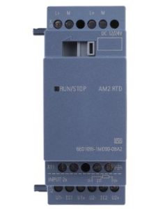 MODULO EXPANSION LOGO! AM2 RTD 12/24VDC 2AI PT100 6ED1055-1MD00-0BA2 SIEMENS