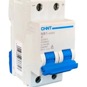 BREAKER P/RIEL FOTOVOLTAICO 2X20A 500VDC 6KA NB1-63DC CHINT