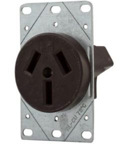 TOMA PATA GALLINA EMPOT. 50A 125/250V #32B COOPER