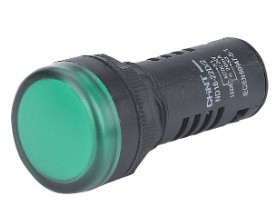 LUZ PILOTO LED 22MM ROJO PLAST. 220VAC ND16-22D/4 CHINT
